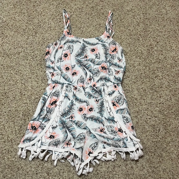 Floral Romper - Picture 1 of 2